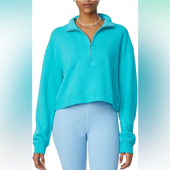 NWT The Sincerely Jules/Bandier Holly Half Zip - Picture 6 of 9